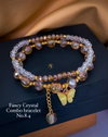 2 Fancy Designer Crystal Combo Bracelets Wholesale Price In Surat
